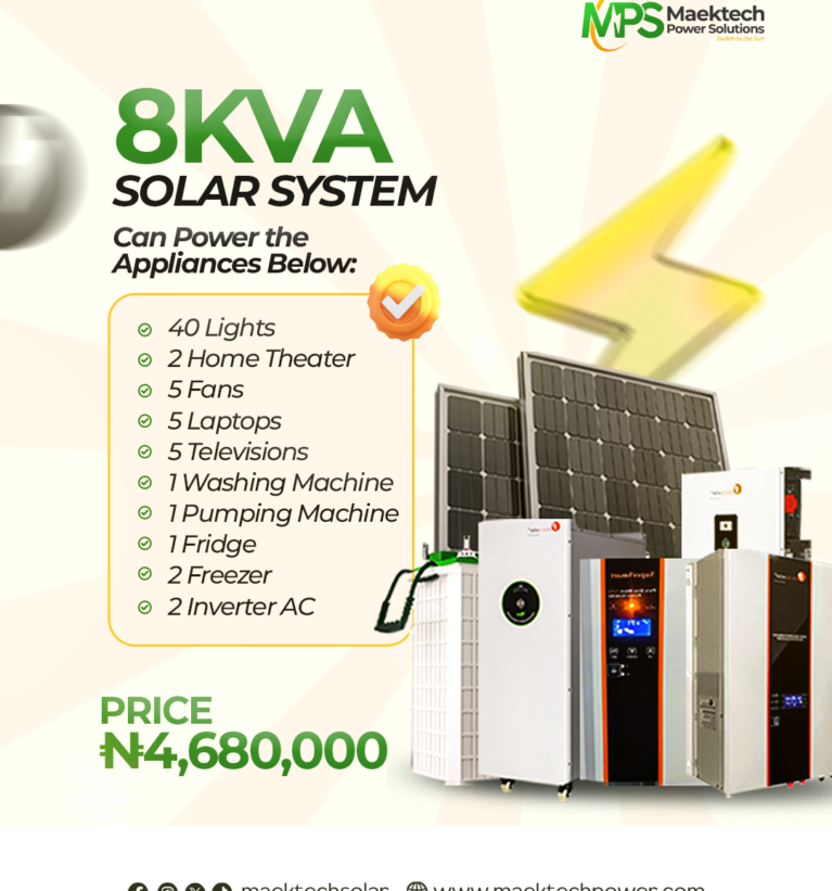 8KVA SOLAR SYSTEM